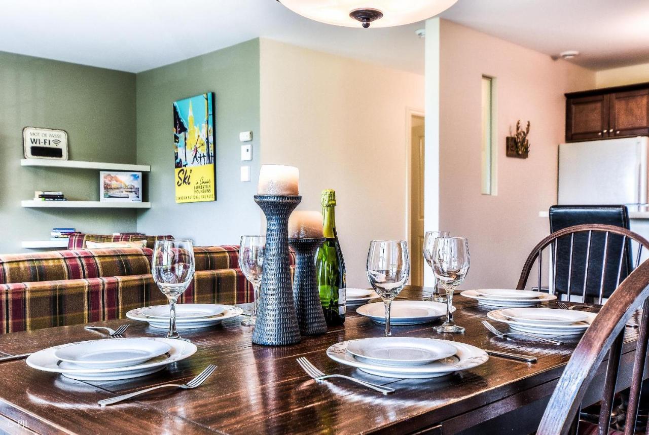 Mont-Blanc Ski Inout Condo W Pool Beach Access Saint-Faustin Εξωτερικό φωτογραφία